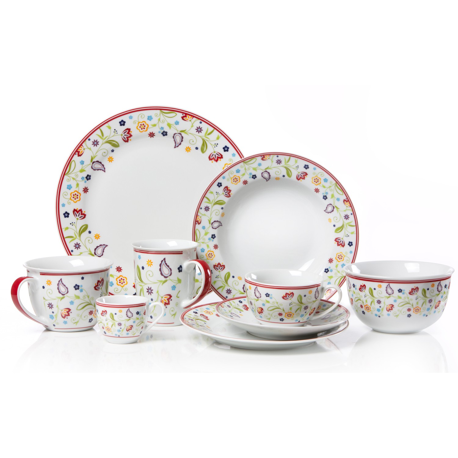 Ritzenhoff & Breker Flirt Vajilla Serie Doppio Shanti, Porcelana ...